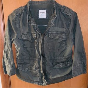 Old navy, army green jacket